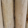 Backyard X-Scapes Natural Eucalyptus Wood Solid Log for Garden Edging