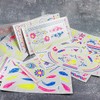 12 Sheet Glow In The Dark Temporary Tattoos Party Supplies