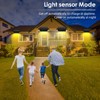 UniqueFire Solar Gutter Lights Outdoor, 40 LEDs Bright Solar Powered