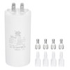 PATIKIL CBB60 30uF Run Capacitor,1 Pcs AC450V 4 Pin Double