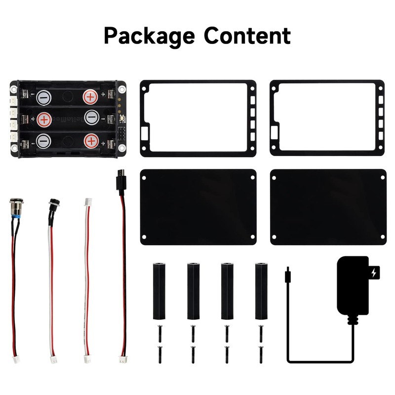 Waveshare Uninterruptible Power Supply (UPS) Module, Supports Charging and Power
