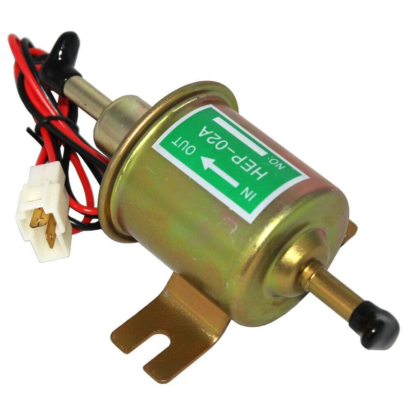 Universal 12V 2.5-4 PSI Gas Diesel Inline Low Pressure Electric
