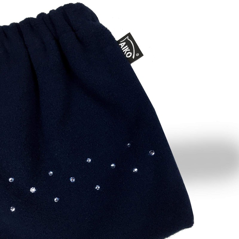 Aiko Sparkle Limited Edition Stirrup Covers Fleece 1 Pair (Navy)