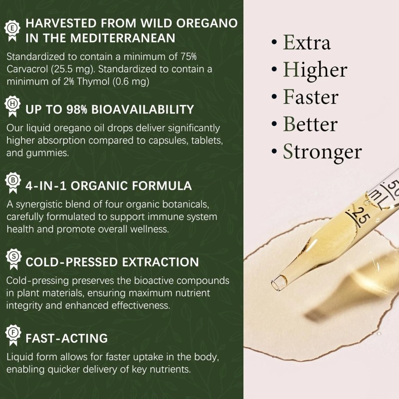 OASIS FORCE Organic Oil of Oregano | 1 fl oz