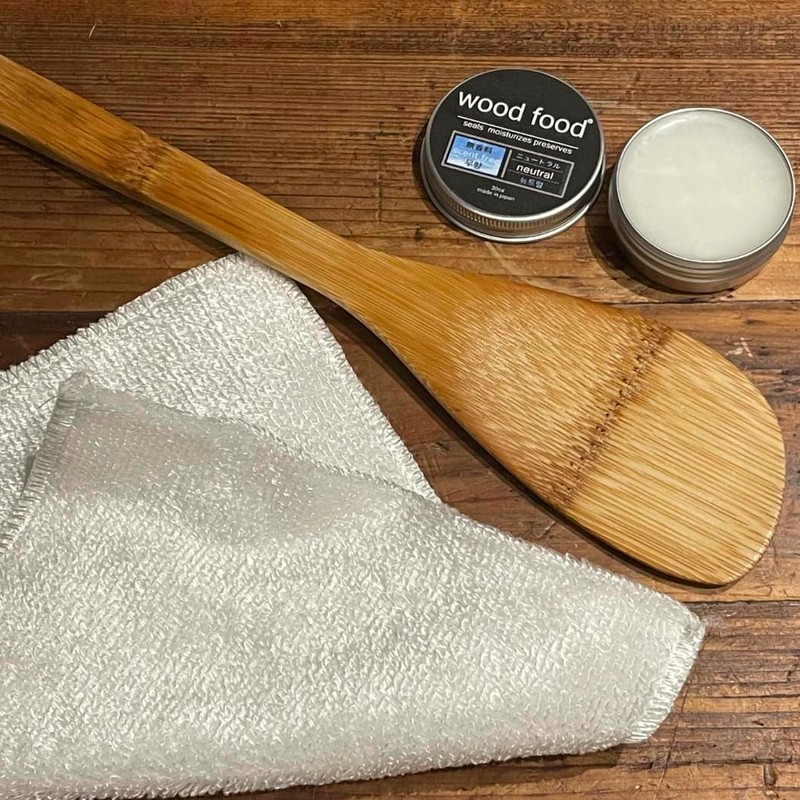 "Wood Food" Natural Polished Beeswax