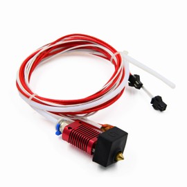 Creality Original Ender 5 Hotend Kit para cabezal extrusor de impresora 3D Ender-5 de 24 V con cubierta de silicona, bloque de calor de aluminio montado