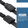 Motorcycle Rear Wheel Tie Down Strap and Bar Harness Handlebar,