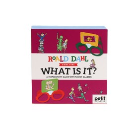 Petit Collage PRD014 Roald Dahl What Is It Game Board, Red, A6