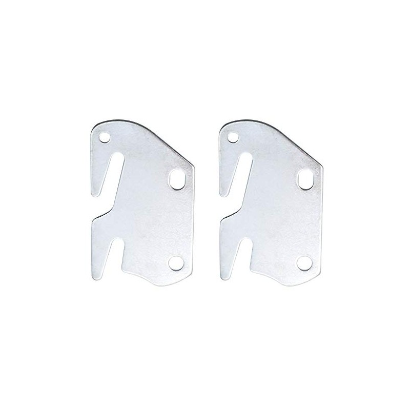 Kyuionty 2 Pcs #10 Bed Frame Hooks Wooden Bed Rail