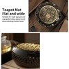 WOOXGEHM Ceramic Teapot Warmer Set, Japanese Ceramic Thermal Jug with