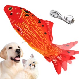 VAIZIQ Flopping Fish Electric Moving Dog Fish Toy,Floppy Fish Cat Toy,Cat Toys Interactive Pet Toys for Dog Exercise，Reducing Stress for Cats and Small Dog