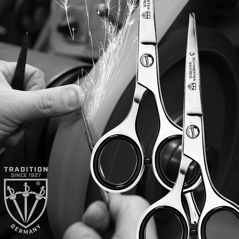 3 Swords Germany – Professional Beard Hair Scissors, Stainless Steel,