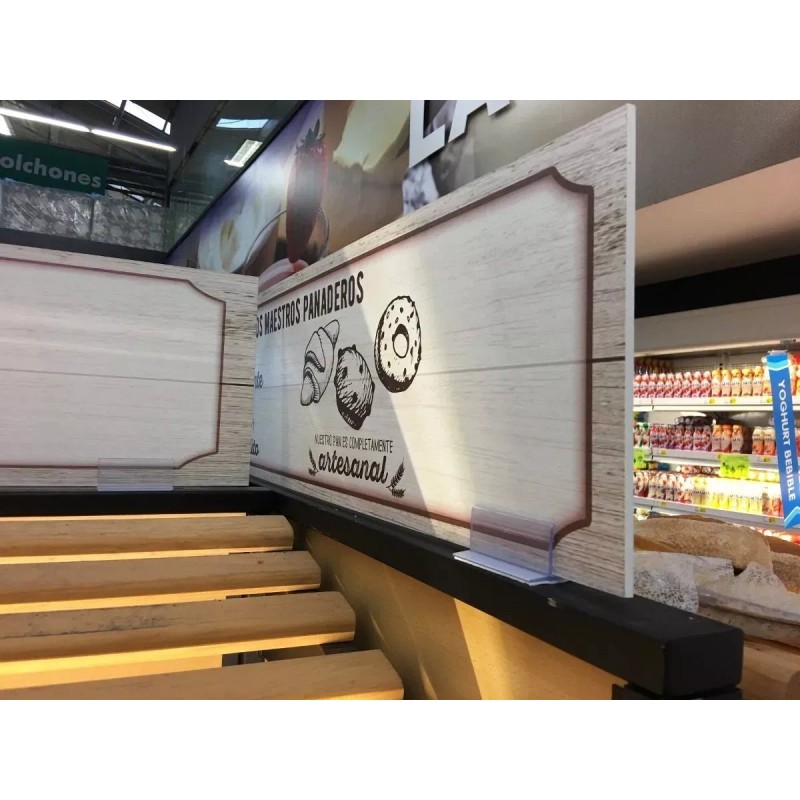 Exhivit Soporte P/ Graficos, Mampara, Anuncios, Paq C/ 50 Pz