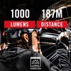 Coast RL20RB 1000 Lumen Tri-Color LED Rerchargeable Headlamp with Included