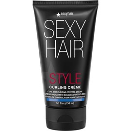 SexyHair Style Curling Crème Crema Hidratante para Rizos | Control Ligero | Mantiene la Hidratación | Combate el Frizz | 150ml