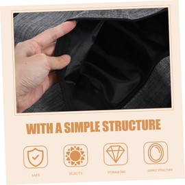 TOVINANNA Folding Walker Storage Bag Oxford Cloth Cup Holder Senior Accessory Wheelchair Armrest Pouch