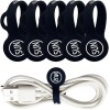 SUNFICON Magnetic Cable Clips Cable Organizers Earbuds Cords Clips Bookmark