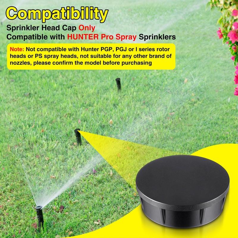 Gulfmew 5 Pack Sprinkler Head Cap Compatible with Hunter Pro