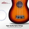 ADM Ukulele for Beginners Hawaiian Wood Ukelele Kit for Kids