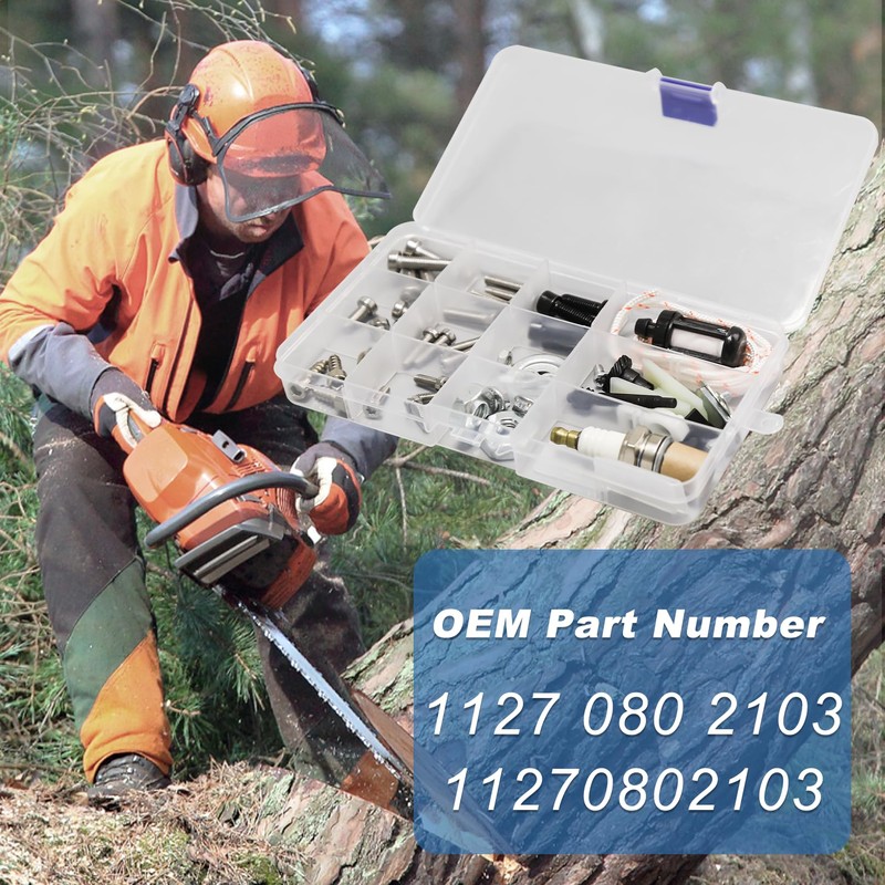 AUMEL Bolts Bar Nuts Stud Screw Hardware Kit for Stihl