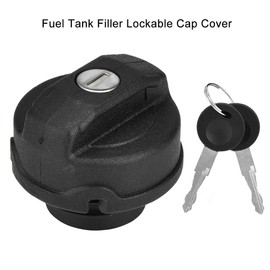 Duokon Car Fuel Cap Fuel Cap Petrol Cap with 2 Buttons Lockable for 1947-2003 191201551