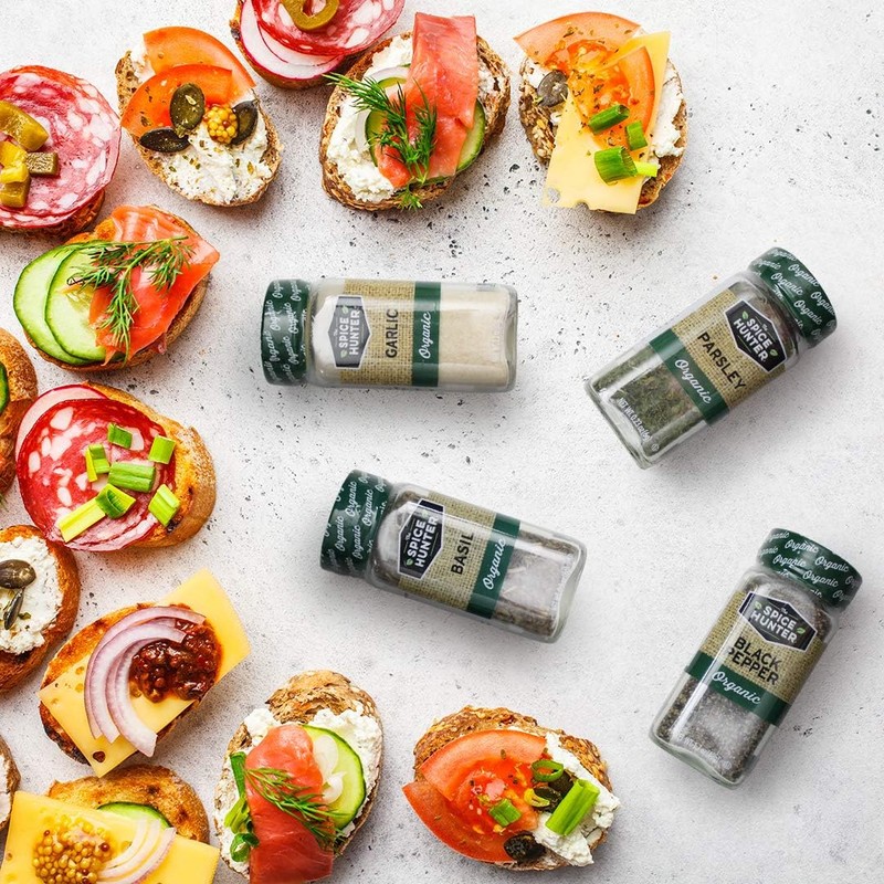 Spice Hunter Garlic, Granulated, Organic, 2.2 Ounce (Pack of 6)