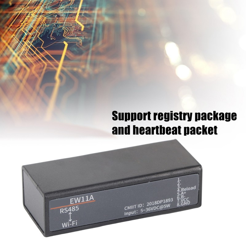 RS485 to WIFI Serial Server Built-in Antenna Wireless Communication Module