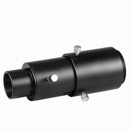 SOLOMARK 1.25 inch variable telescopic camera adapter for primary focus and eyepiece projection astrophotography with thread for standard 1.25 inch astronomy filters