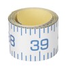 40in Fish Ruler Waterproof Adhesive Fish Measuring Tape Fishing Measuring