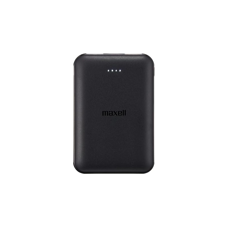 Maxell MPC-CE5000BK USB Type-C Mobile Charger, 5,000 mAh, Simultaneous Charging,