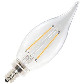 Halco 85065 - CA10CL4ANT/827/LED2 Candle Tip LED Light Bulb
