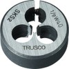 TRUSCO T25D-1/4W20 Round Dies, Diameter 1.0 Inches (25 mm) Whit Screws, 1/4W20 (SKS)