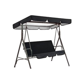 Outdoor Swing Canopy Cover Set Oxford Fabric Swing Waterproof Dustproof Sunshade Cover Deck Patio Chair Cover