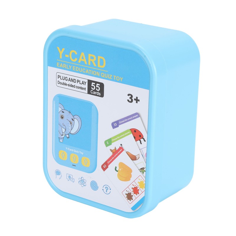Baby Talking Flash Cards 55 Cards Automatic Reading Educational English