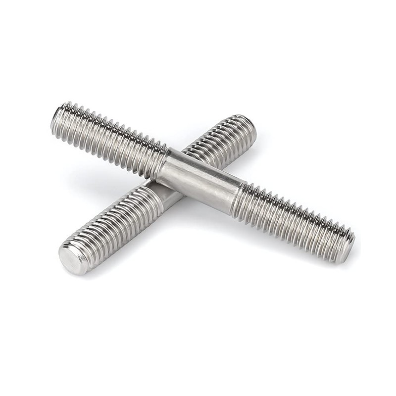 BOZONLI Stainless Steel Double-end Stud - Equal Length Stud Bolts