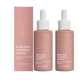 Tanning Drops Sunless Tanning Drops, Moisturizing Bronzing Tanner for Face & Body