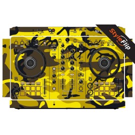 StyleFlip Skins Pioneer DDJ-FLX4 Skin | Camo Yellow | Protective Decal | StyleFlip Skins