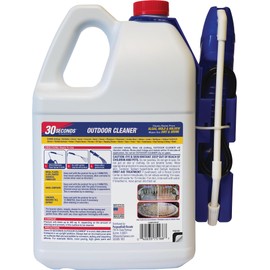 30 SECONDS Mold and Mildew Stain Remover | 1.3 Gallon | Ready to Use | Battery Powered Spray Wand