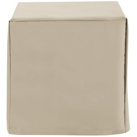 Crosley Furniture CO7504-TA Heavy-Gauge Reinforced Vinyl Outdoor End Table Cover, Tan