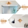 16 inch Flush Mount Ceiling Light, Gold Star Light Fixture,