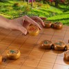 BambooMN Premium Bamboo Chinese Chess & Go Reversible Game Board