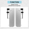 KUAFU 6" Set Back Jack Plate Power Lift Outboard Boat