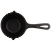 Lodge Cast Iron Silicone Brush Melting Pot, 15.2 oz, Black