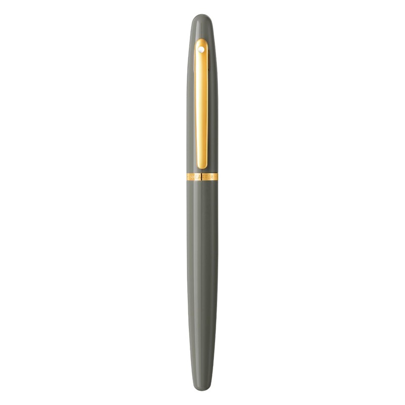 Sheaffer VFM 9427 Glossy Light Gray Rollerball Pen With PVD