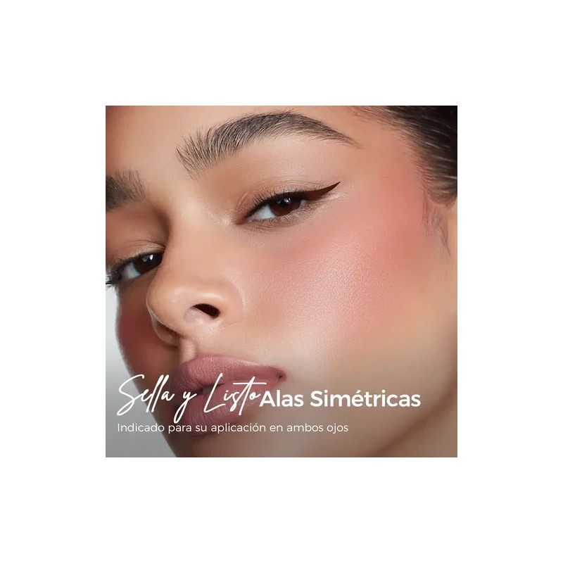 Sace Lady Doble Sello Delineador De Ojos Waterproof 2.8g