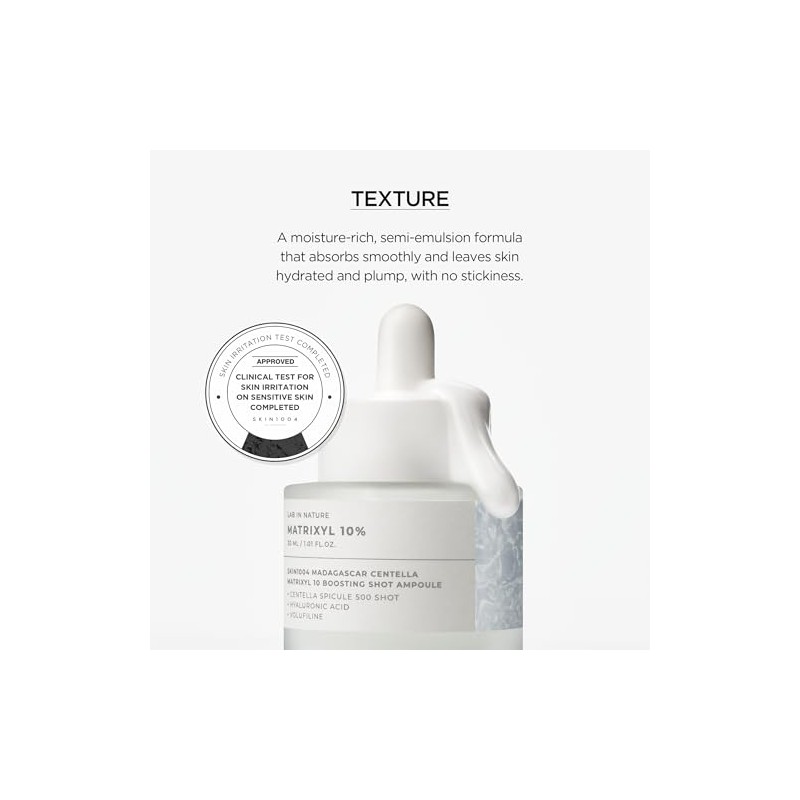 SKIN1004 Madagascar Centella Matrixyl 10 Boosting Shot Ampoule 30ml