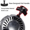JMCHstore Brilliant Chrome Pull Start Recoil Starter Assembly for Predator