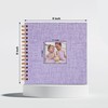Hiwhy Scrapbook Photo Album Linen Cover, 8 x 8 Inch