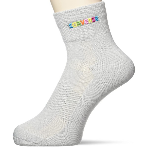 Converse CB131053 Basketball Socks, New Ankle Socks, gray
