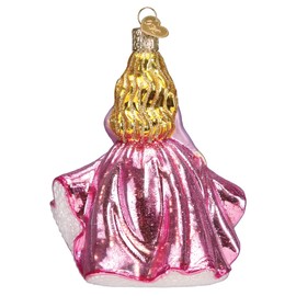 Old World Christmas Princess Glass Blown Ornament for Christmas Tree